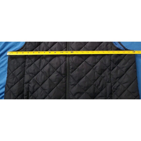 Hawke & Co Puffer Vest Mens XL Dark Blue Full Zip Performance *READ* - Picture 3 of 11